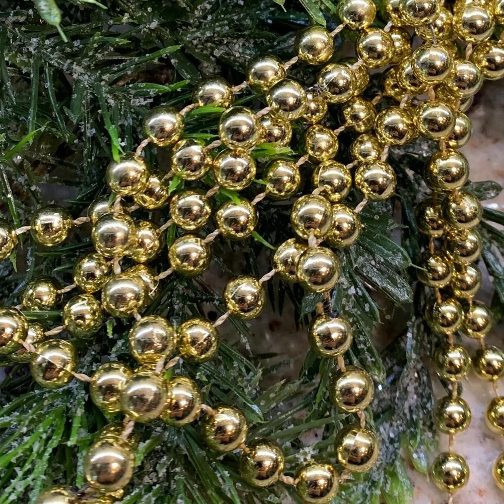 Lot of 5 Bead Garlands - Gold